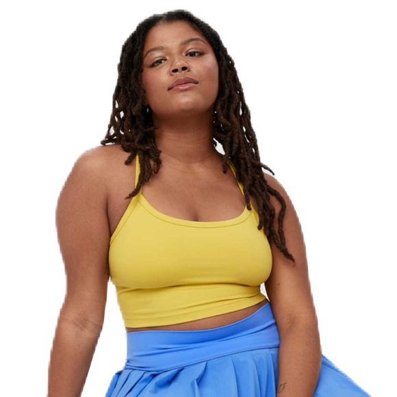 aerie Other - Offline By Aerie The Hugger Longline Racerback Sports Bra Green Rush Size Small